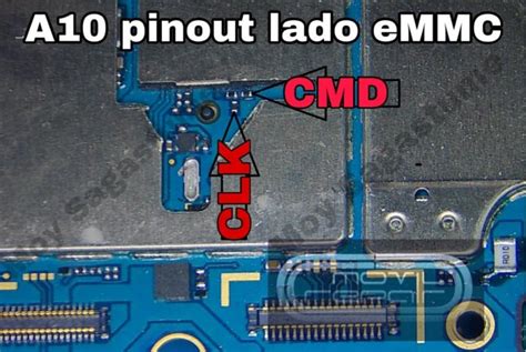 Test Point Pinouts Samsung A Sm A G Isp Emmc Pinout For Emmc The