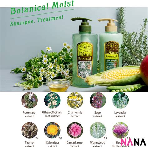 Diane Moist Diane Botanical Moist Treatment 480ml Green Nana Mall