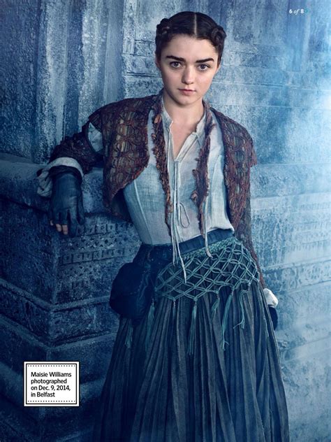 Maisie Williams Entertainment Weekly Magazine March 2015 Issue