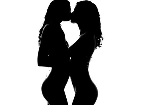 Silhouette Lesbian Pride Pinterest Relationship Night And