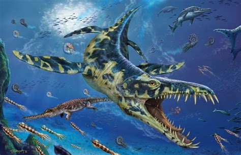 Dinosaurs Of The Deep Swim Into Adventure Aquarium