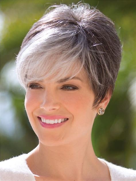 Why your hair turns gray, how to care for your grays, how to cover them up, how to style them. Short Gray Hairstyles for Older Women Over 50 - Gray Hair ...