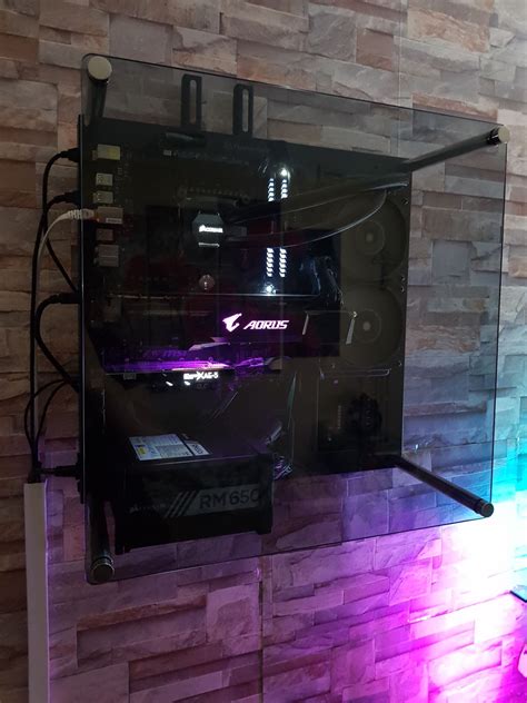 My First Pc Build Thermaltake Core P3 W Tempered Glass Upgrade