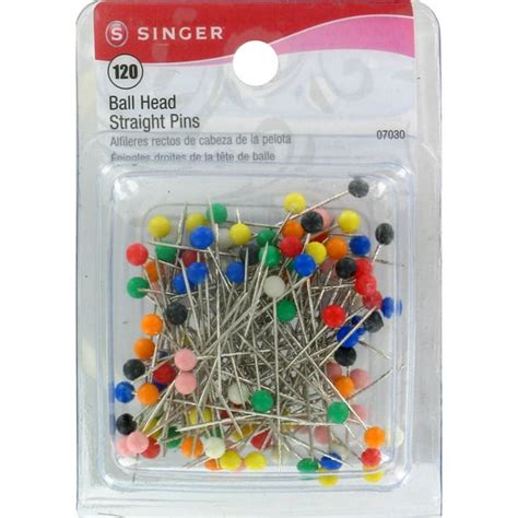 Singer Ball Head Straight Pins Size 24 120pkg