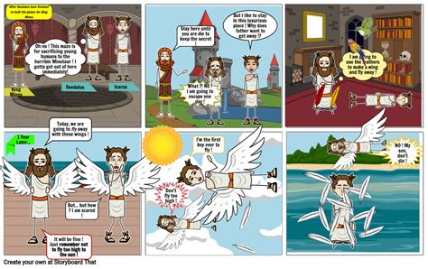 Daedalus And Icarus Storyboard By Fdaa406b
