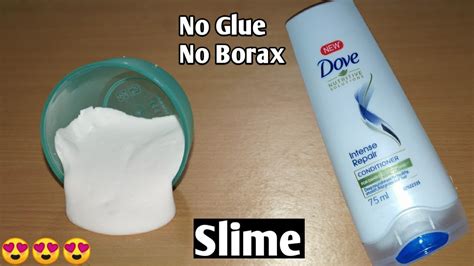No Glue No Borax L How To Make Slime With Dove Shampoo L How To Make