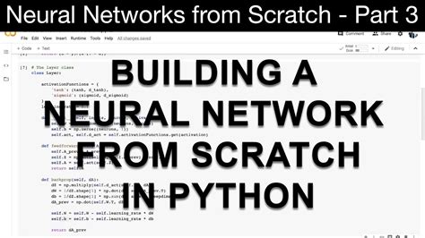 Building A Neural Network From Scratch In Python Neural Networks From