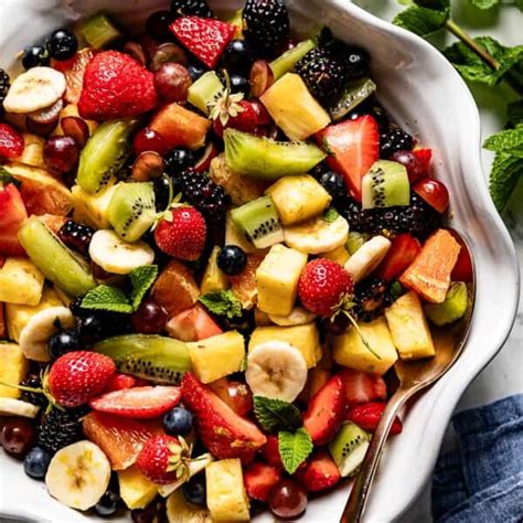 Breakfast Fruit Salad Easy Recipe Foolproof Living