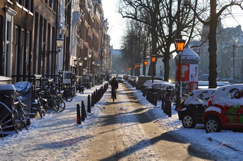 Snow In Amsterdam Amsterdamian