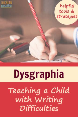 How To Help A Child With Dysgraphia At Home
