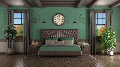 11 Stunning Dark Green Bedroom Accent Wall Ideas