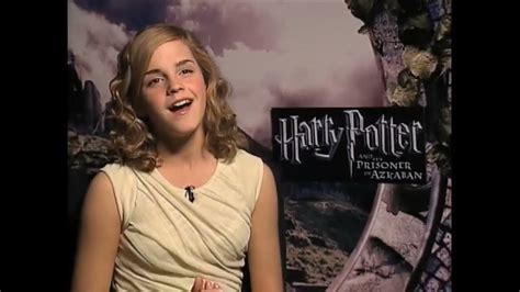 Emma Watson Interview Harry Potter And The Prisoner Of Azkaban Youtube