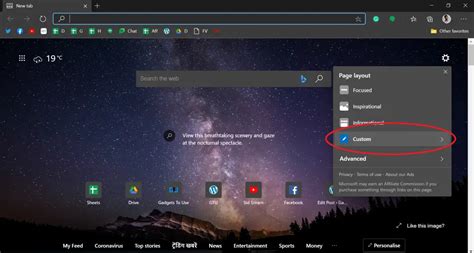 How To Change New Tab Background Image In Microsoft Edge Gadgets To Use