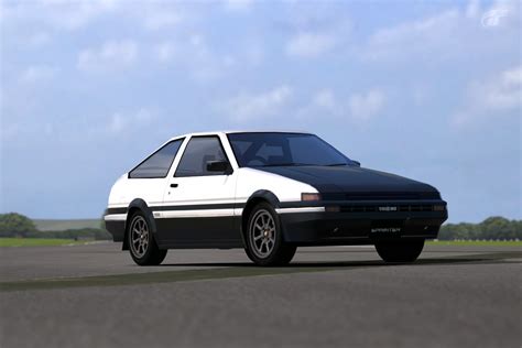 Toyota sprinter trueno (ae86) white with black bottom and carbon hood initial d (2016) movie 1/64 diecast model car by kyosho k07057a5. Toyota Sprinter Trueno (AE86) by llkll64 on DeviantArt