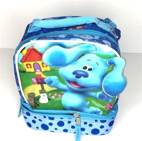 Blues Clues Lunch Box Bag Dual Compartment Nickelodeon New Back To