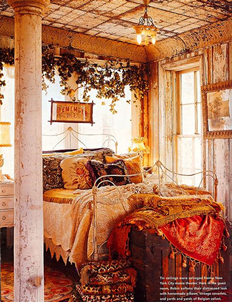 Bohemian wall decor ukrainian city chicken. World's most Shabby Chic Home up For Sale