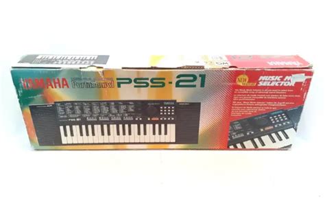 Vintage Yamaha Portasound Pss 21 Keyboard Stereo Music Station Voice