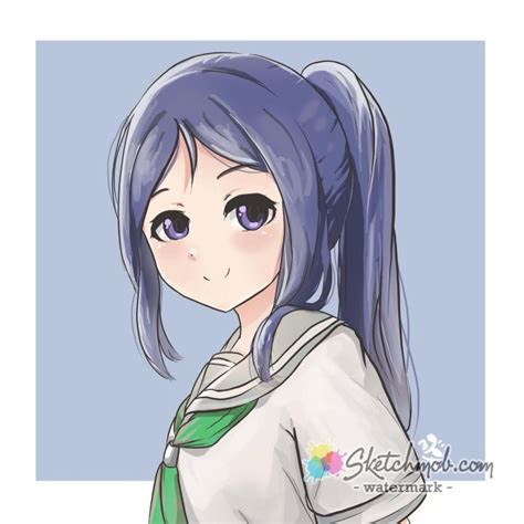 Custom Anime Style Art Commission Sketchmob