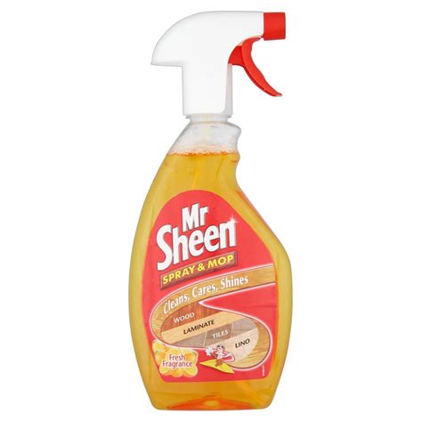 Mr Sheen Spray And Mop Floor Cleaner Orange And Lemon Blossom 500ml Wilko