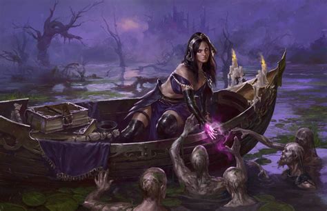 Fantasy Art Magic Magic The Gathering Liliana Vess 1080p Wallpaper