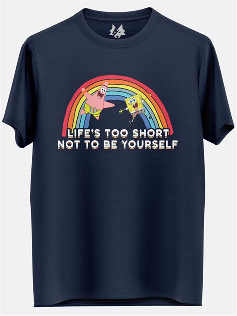 Lifes Too Short T Shirt Spongebob Squarepants Official Merchandise