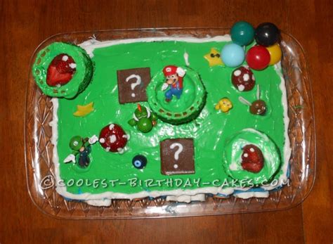 Novelty birthday cakes is a resource for creating awesome birthday cakes (and other sweet treats) at home. Cool Mario-Themed Cake for 6-Year-Old Boy