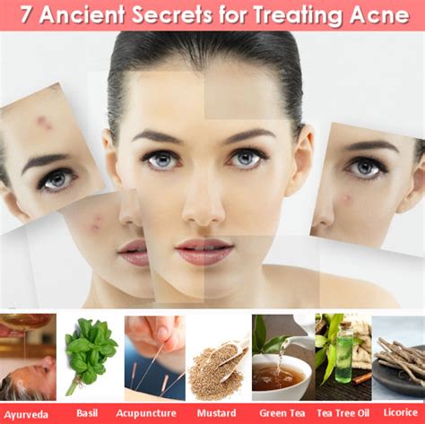 7 Ancient Secrets For Treating Acne Dot Com Women