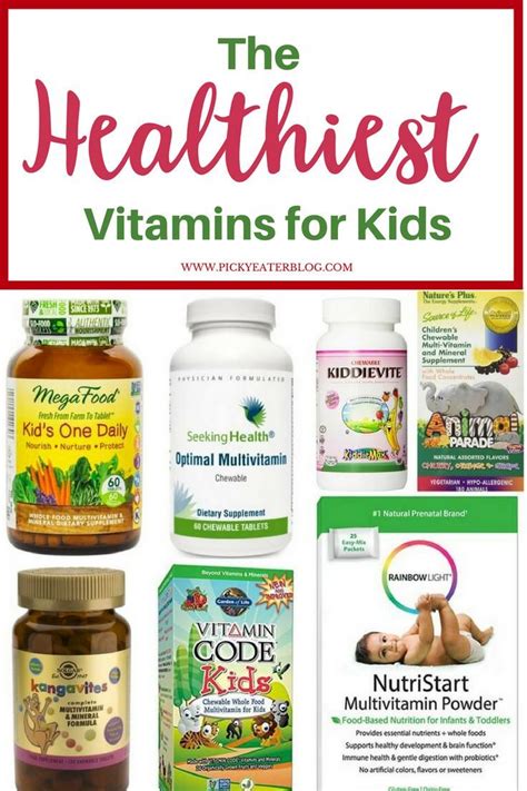 Pin Now The Healthiest Childrens Vitamins On The Market Think All