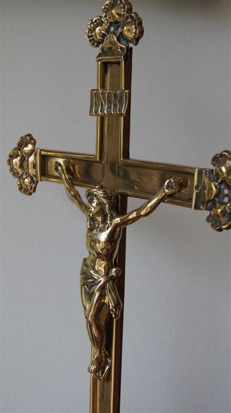 Antique Huge Altar Crucifix Jesus Christ Figurine Corpus Etsy