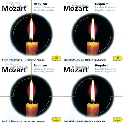 Mozart Requiem Laudate Dominum Exsultate Jubilate Karajan Fricsay