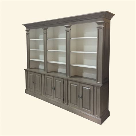 Many residents in our time select and buy the french provincial bookcase online happily. French Provincial Bookcase Wall Unit | French Country ...