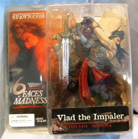 Mcfarlane Monsters 6 Faces Of Madness Vlad The Impaler Action Figure