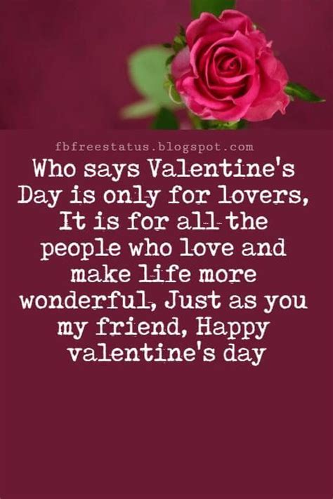 Valentines Day Messages For Friends With Images Valentines Day Quotes For Friends Best