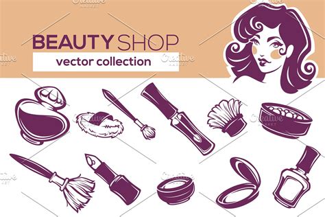 Vector Beauty Collection Custom Designed Illustrations ~ Creative Market