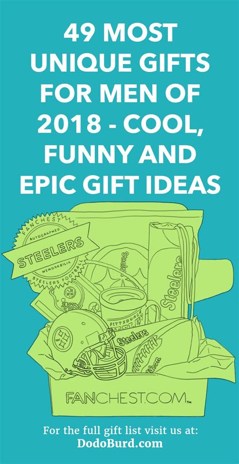 Therefore, it's important to find out what the loved one you can come up with wonderful, practical and unique gifts for men without even lagging at anything. 49 Most Unique Gifts for Men of 2018 - Cool, Funny and ...