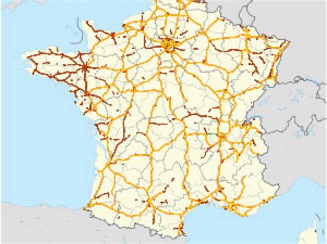 France Motorway Map Autoroutes Of France Revolvy Secretmuseum