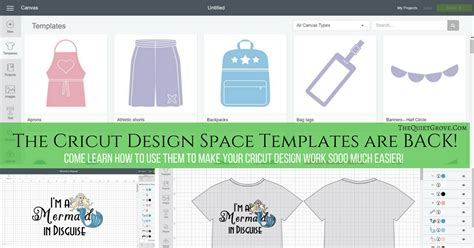 Rhinestone creation software lets you place the stones in the on screen design, choosing size of stone, etc. The Cricut Design Space Templates are BACK! ⋆ The Quiet Grove
