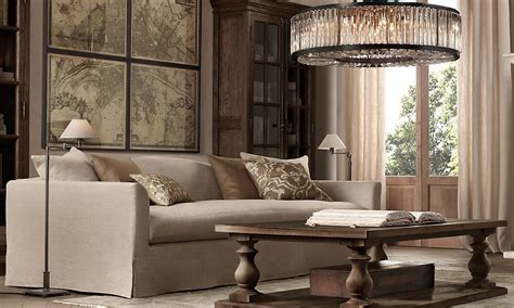 Restoration hardware flatiron dining table contemporary dining. restoration+hardware+rooms | Belgian Camelback 10' Sofa ...