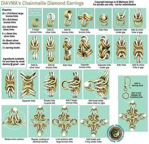 Diavmas Handcrafted Chainmaille Jewellery Chainmaille Tutorials