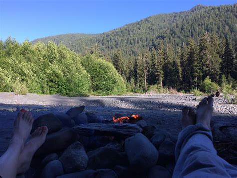 My Favorite Campsite 5 Mile Island Hoh River Olympic National Park