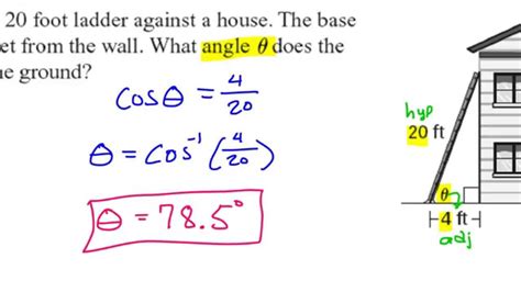 Solve the resulting equation to find the unknown. Day 2 HW #19 to #28 Finding Angles Using Sin, Cos, Tan ...