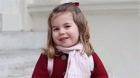 Princess charlotte is fourth in line to the throne. Princess Charlotte celebrates third birthday - CNN