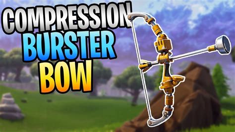 Fortnite New Compression Burster Bow Save The World Gameplay Youtube