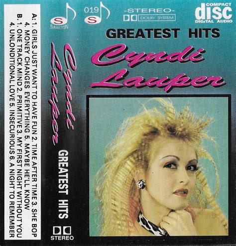 Cyndi Lauper Greatest Hits Releases Discogs