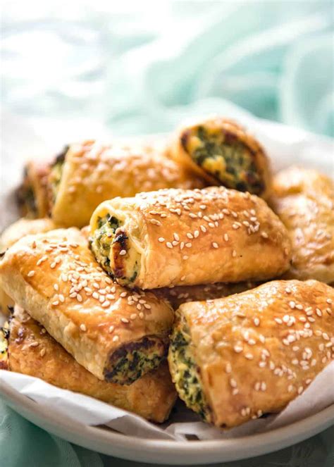 Spinach And Ricotta Rolls Dinrecipes