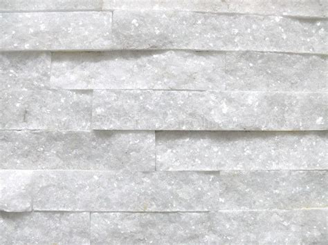 Snow White Quartz Stone Panels Wall Cladding Rectangle Shape 4