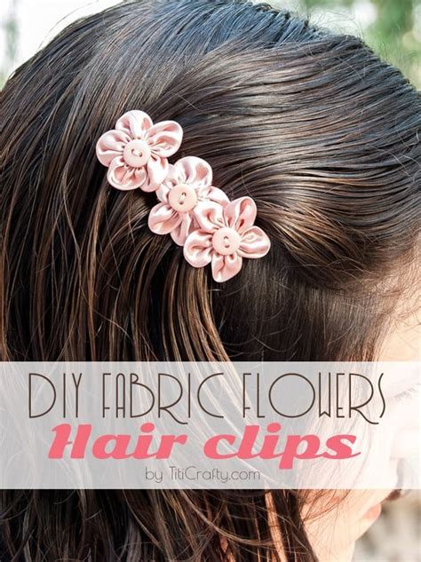 Check spelling or type a new query. DIY Fabric Flower Hair Clips | The Crafting Nook by Titicrafty