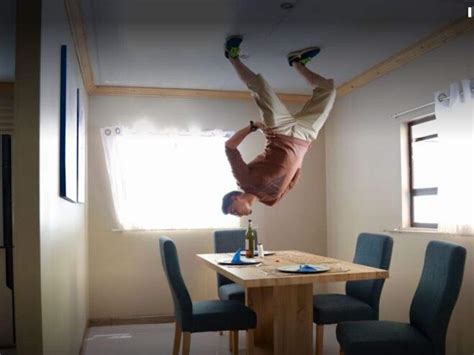 You can find porches front and back on each level. South Africa has a 'upside down' house that defy gravity ...