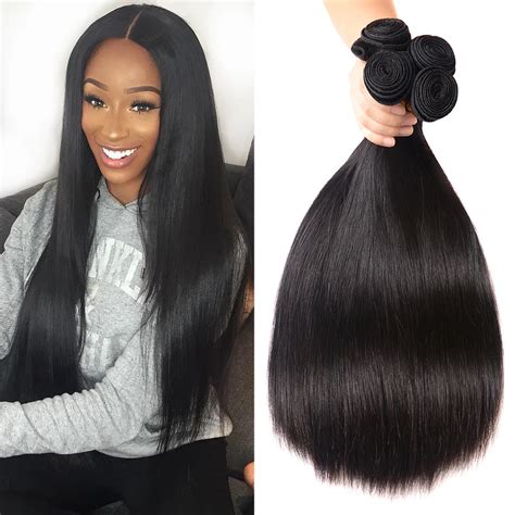 Aliexpress Buy Brazilian Hair Weave Bundles Straight Human Hair