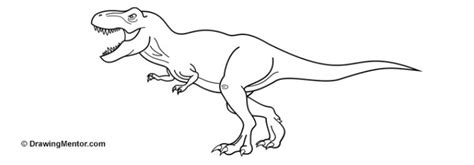 How To Draw A Dinosaur